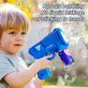 Ручной полностью автоматический 10-дульный детский пистолет Гатлинга для выдувания пузырей, машина для пузырей без батареек и мыльной воды