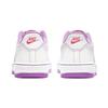 Nike Force 1 PS Contrast Stitch - Fuchsia Glow Kids кроссовки белые гипер-розовые DC9672-110