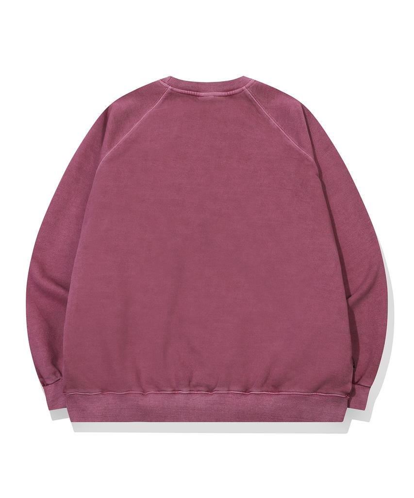 CPGN STUDIO Pastel Bunny Raglan Pigment Sweatshirt Dusty Pink