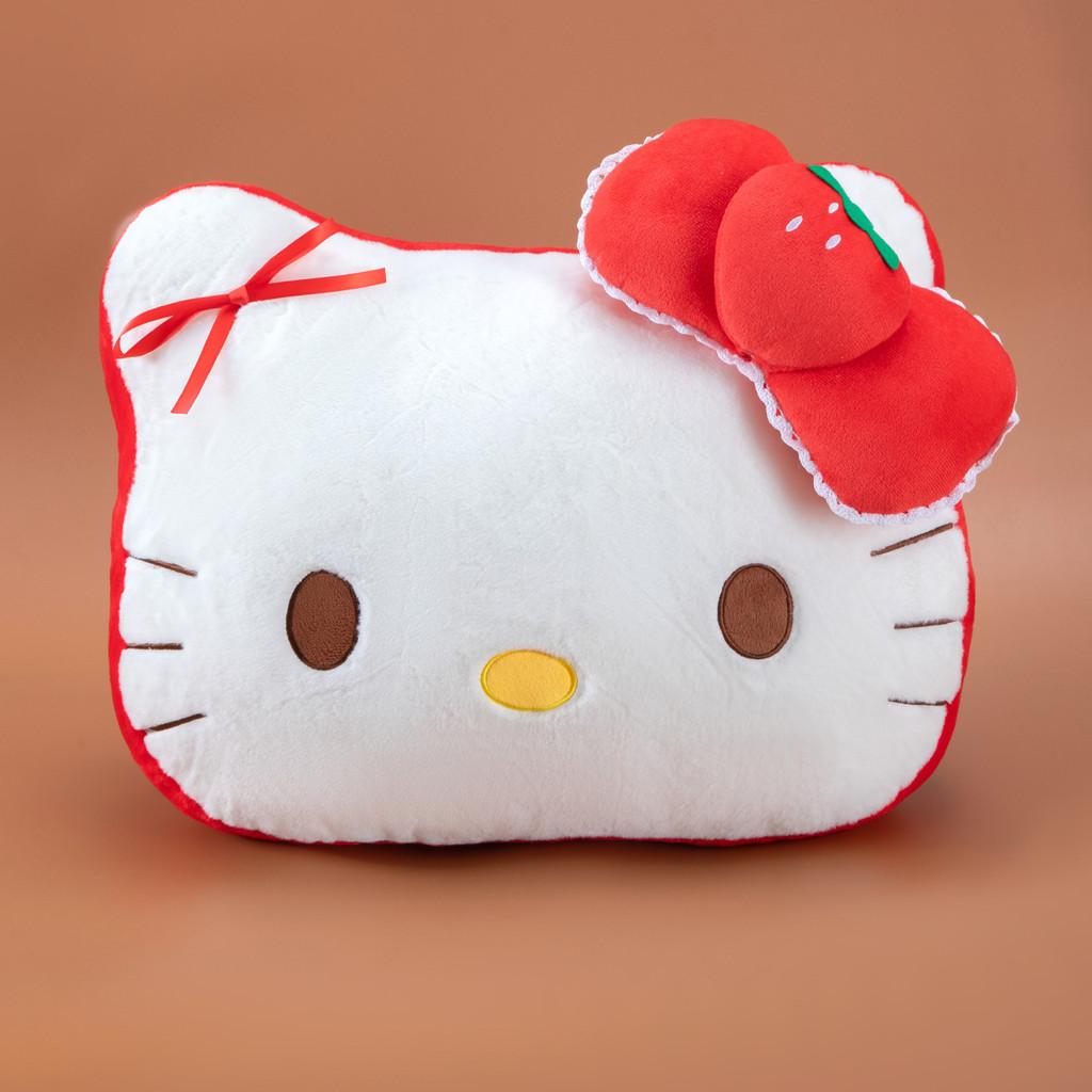 Hello Kitty Cartoon Stuffed Toy With Soft Plush Material For Bedside Decor And Comfort