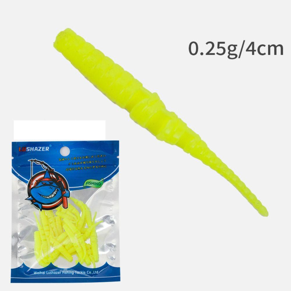 Многоцветные рыболовные мягкие приманки 4 см искусственные приманки рыболовные снасти приманки для зимней рыбалки
