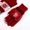 Touch Screen Warm Gloves Thickened Full Finger Mittens Durable Winter Knitted Gloves  Winter
