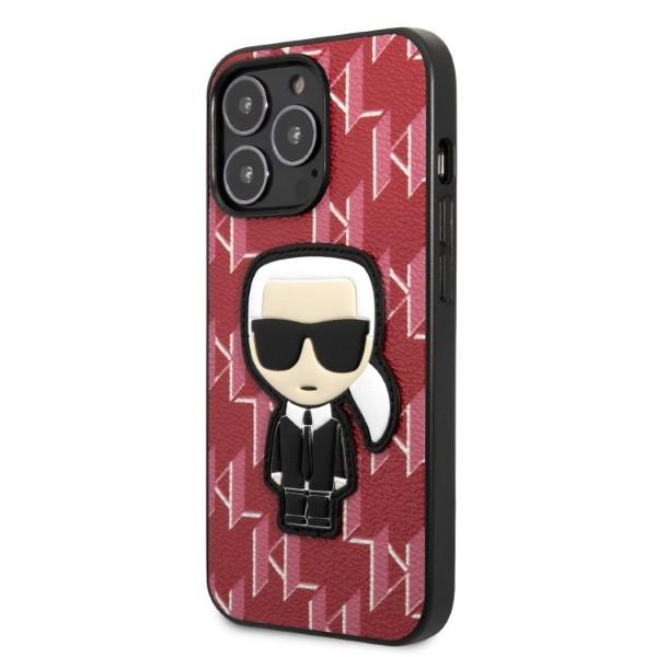 Etui do iPhone 13 Pro Max Karl Lagerfeld Monogram Ikonik Czerwone