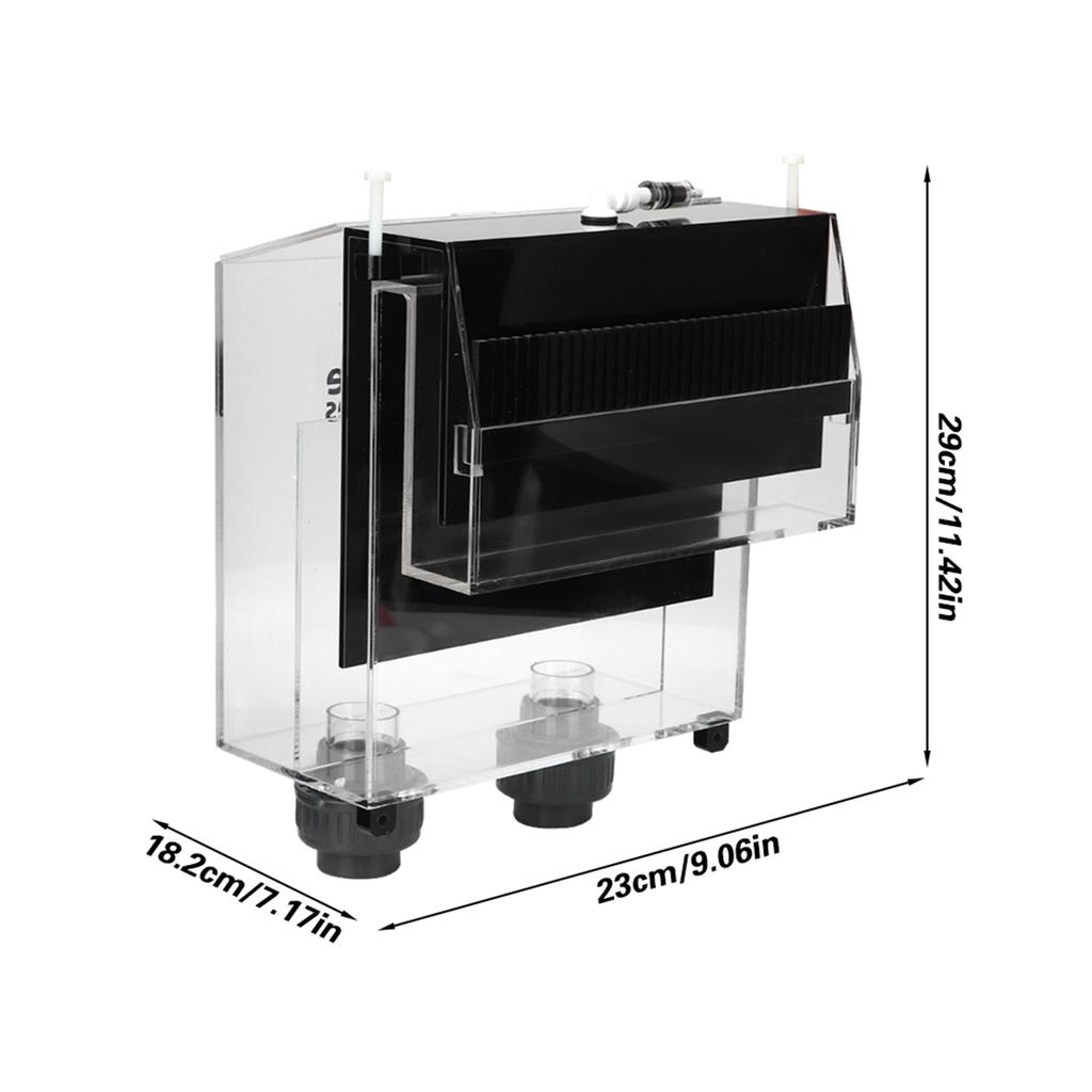 Качественный акриловый самозапускающийся сифон, подвесной переливной ящик для аквариума с рыбками