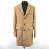 ABAHOUSE Long Chester Coat Men's L Brown Wool(USED)
