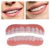 With Filling Teeth Glue False Teeth Smile Oral Care Upper Lower Veneers Teeth Comfortable Silicone Veneer Dentures Teeth Makeup
