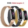 Magnetic Bracelet Strap for Fitbit Inspire 3 Women Men Mesh Watch Wristband Loop for Fitbit Inspire 3