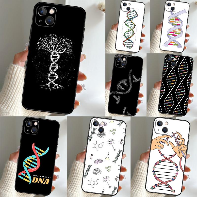Retro DNA Science Illustration For Huawei Nova 9 10 SE 12i 12s 11i 8i Y90 Y60 Y70 Y72 Y73 Y61 Y91 P30 P40 Lite P60 Pro Case