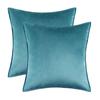 Home Decoration Edge Velvet Waist Pillow Cushion Cover Super Soft Plush Hotel Sofa Pillow Cover