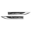 Metal Car Rear Fender Side Sticker for C4 Aircross Cactus C3 Berlingo Picasso DS Logo Styling Door Emblem Badge Decals