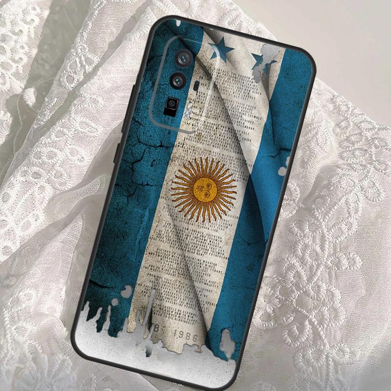 Argentina Flag Case For Xiaomi 14T Pro 13T 12T 11T 13 14 Ultra POCO X6 F6 Pro M6 X3 X5 M5s F3 F5 Cover