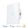 Melery Matter через WiFi Умный световой настенный выключатель Сенсорная панель Стеклянная панель Дистанционное управление Google/Apple Home Siri Alexa Homekit Smarttings