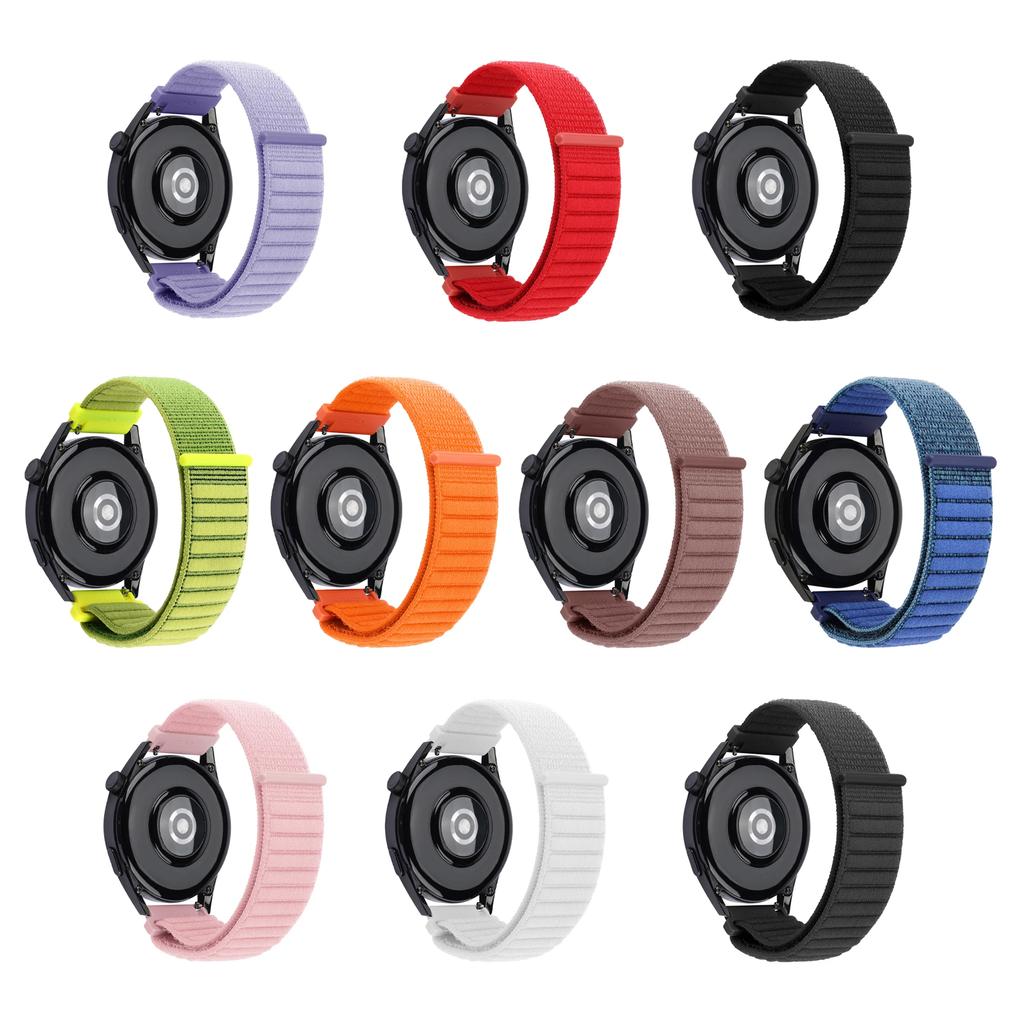 Braided 22mm 20mm Nylon Watch Band for Samsung Galaxy Watch FE 7 6 5 4/6 4 Classic/Gear S3 Loop Strap Bracelet Replace Wristband