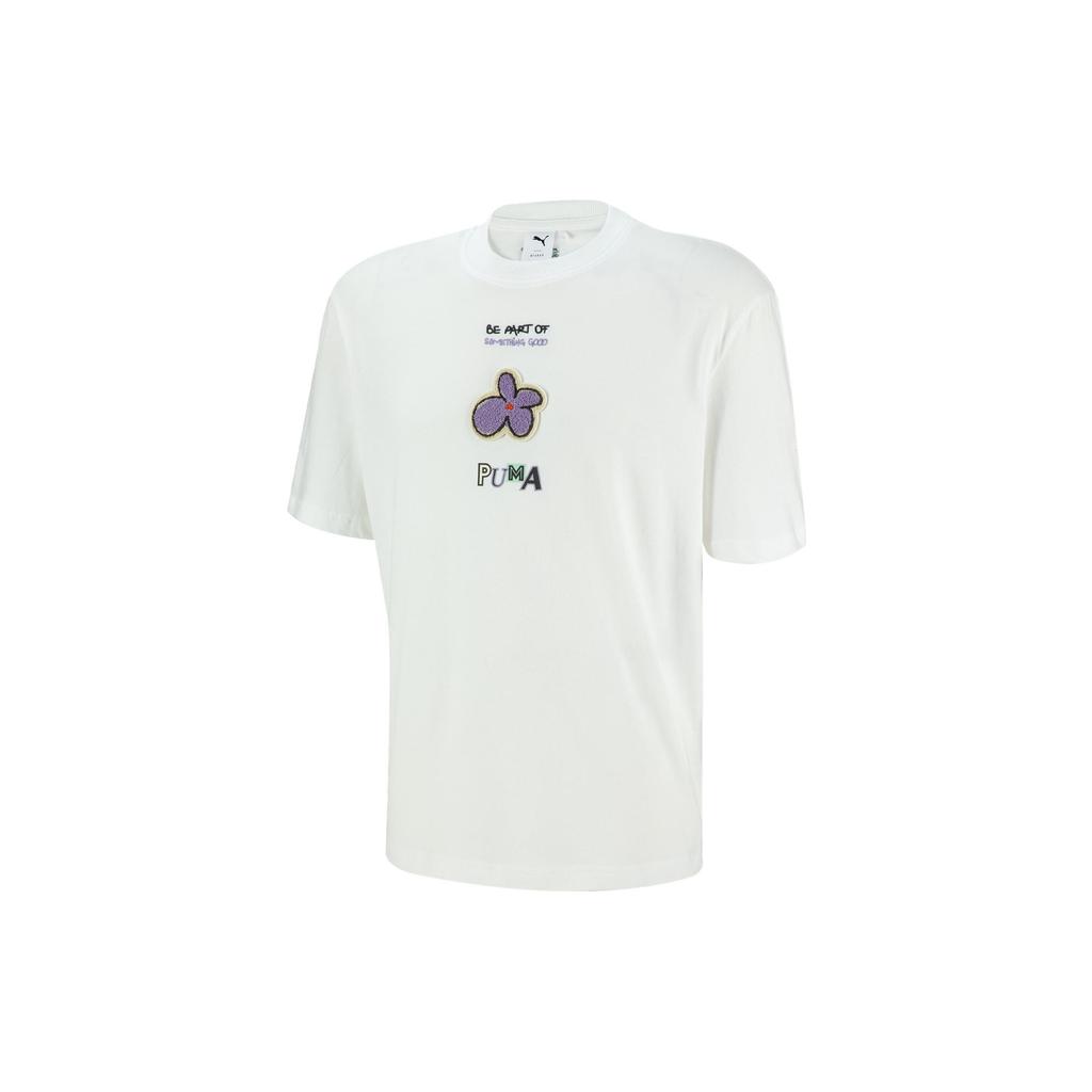 Новые футболки PUMA Унисекс Белые 539982-02