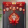 Red New Year Hanging Ornaments Paper Chinese Lucky Ornament  Living Room
