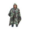 Camouflage Waterproof Polyester Poncho
