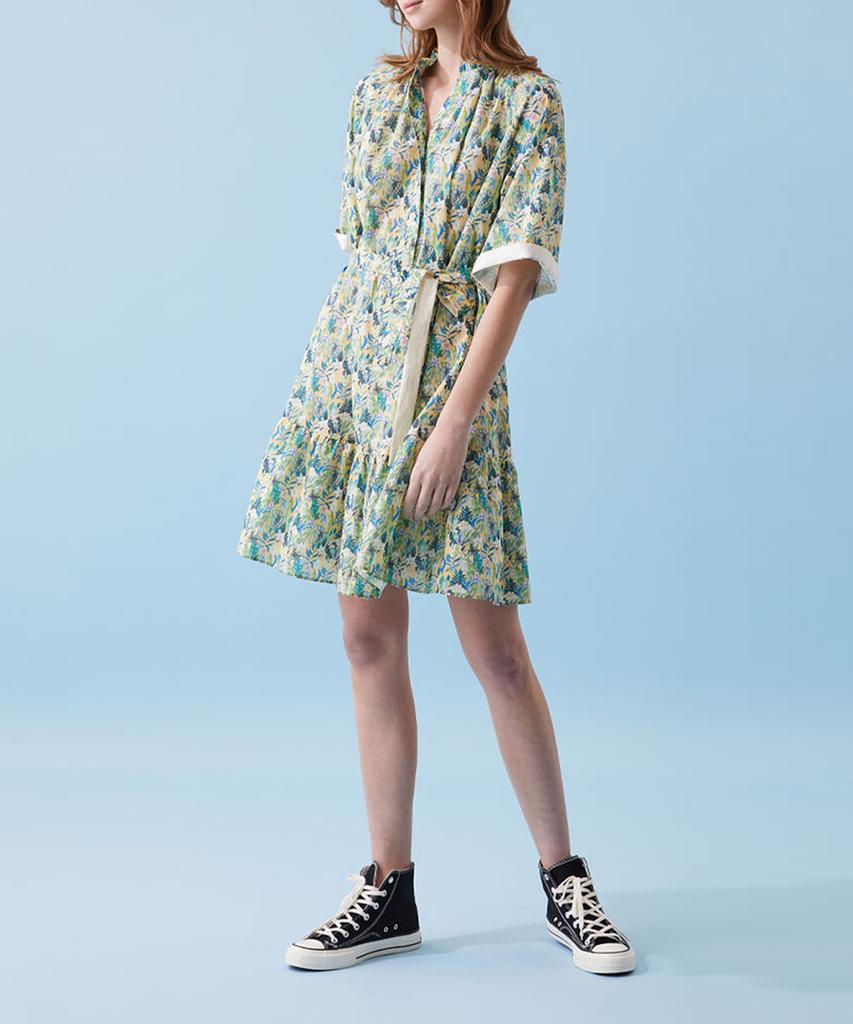 VOYONN Print Mini Volume Dress 018