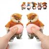 Сквиши-наклейки "Толстая собака" 3D Живот Маршмеллоу Текстура Милые Наклейки-Сжималки для Снятия Стресса для Украшения Телефона Пушистые и Жевательные Расслабляющие Товары Подарок