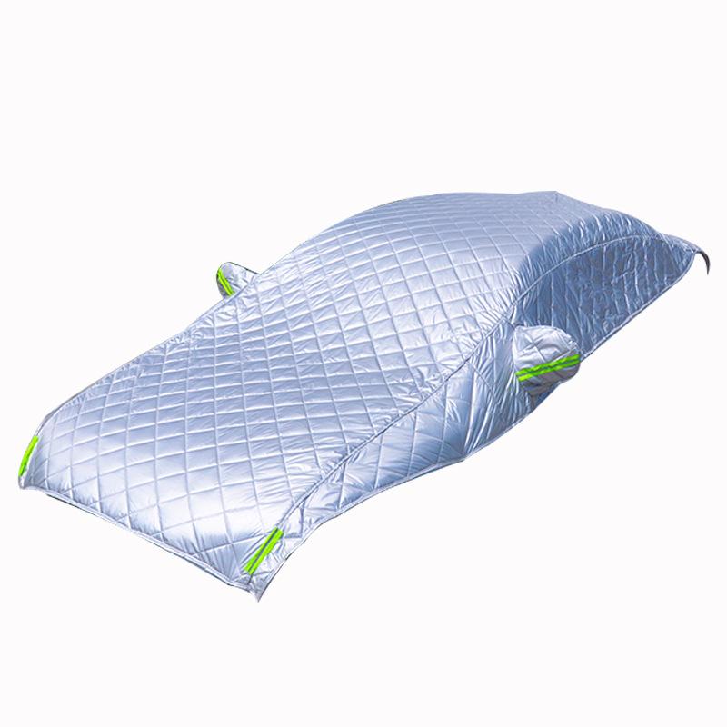 Алюминиевый стеганый чехол для автомобиля: Защита от солнца и теплоизоляция для лобового стекла и окон