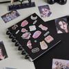 Kpop Photo Album Transparent Photocard Binder Loose-Leaf Photocard Holder Kpop Idol Cards Protector Sleeve Albums for Photograph