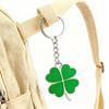 Новая подвеска в виде четырехлистного клевера, студенческая, для девочек, на удачу, подвесное украшение, милая подвеска для школьной сумки, подарок, брелок, рождественские подарки