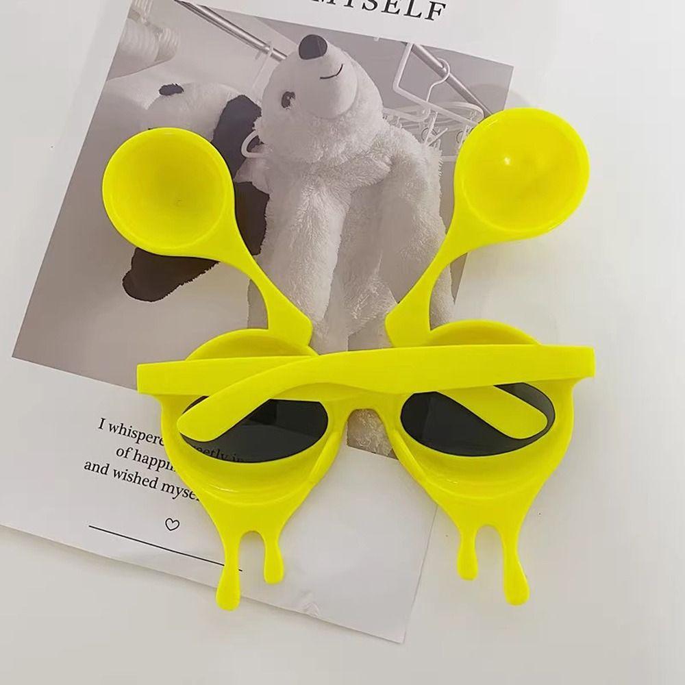 Солнцезащитные очки "Лягушачий глаз" Инопланетные Инопланетные очки "Лягушачий глаз" Портативные Смешные очки Детские/Взрослые