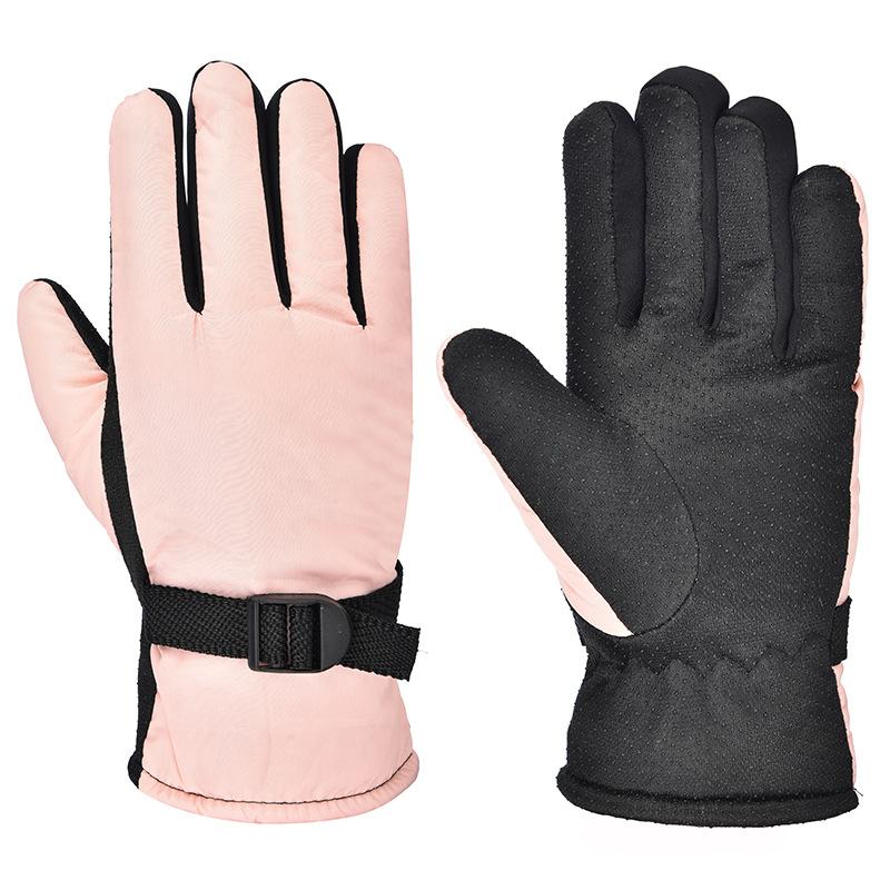 Перчатки для занятий спортом на открытом воздухе зимние мужские и женские водонепроницаемые и теплые утолщенные ветрозащитные мотоциклетные для езды холодостойкие велосипедные перчатки
