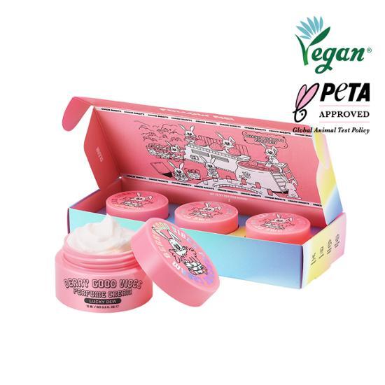 Chasing Rabbit Berry Good Vibes Perfume Cream Set, Korean Cosmetics