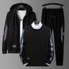 Men 'S Sports Suit Plus Size 8xl Men 'S Autumn And Winter Sweater Three Piece Set