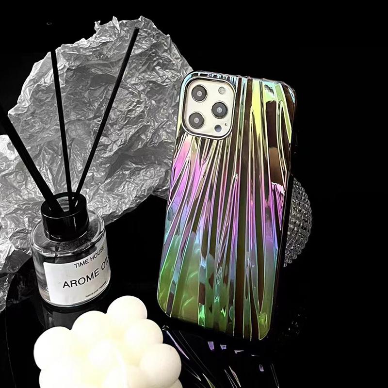 Чехол Ins Rainbow Laser Gradient необычной формы для Iphone 13pro Max 12 11 Pro Max Xr X Xs Max, мягкий прозрачный противоударный чехол для телефона