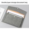 Large Capacity File Folder A4 Business Briefcase Portable Document Bag  Office Organizer