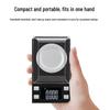Portable Mini Kitchen & Jewelry Scale, 0.001g Precision Electronic Balance for Carats & Grams