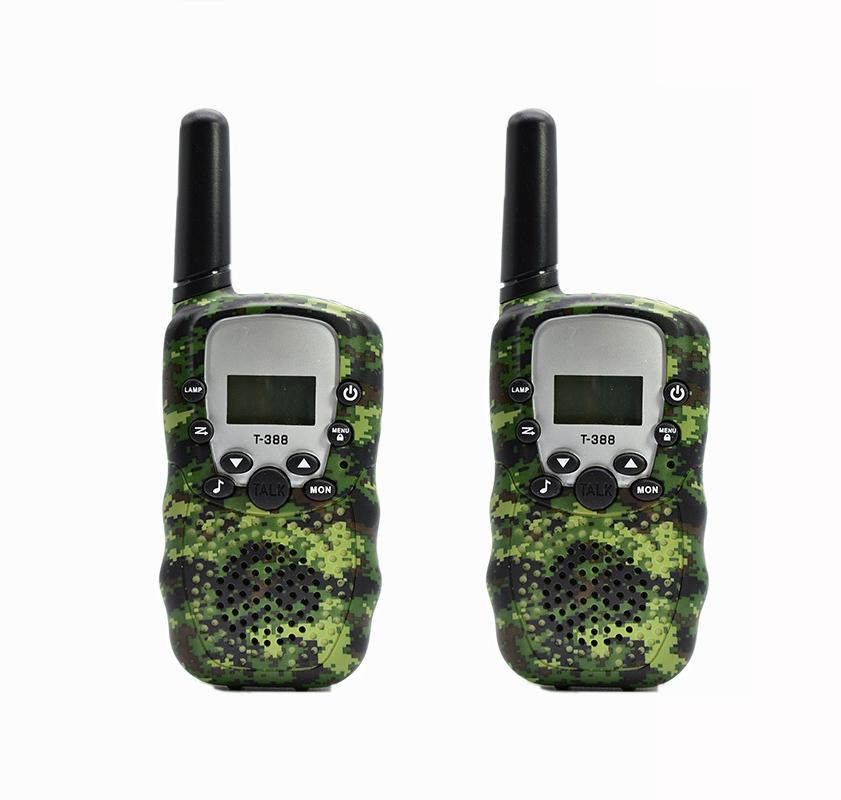 2 Pack Walkie Talkies for Kids, 3 KMs Long Range Children Walky Talky Handheld Radio Kid Toy Gifts for Boys and Girls