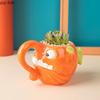 Cartoon Ocean Animal Water Cup Lantern Fish Ceramic Mug Coffee Cups Large Capacity Breakfast Cups Milk Tea Cup Flowerpot Tea Mug
