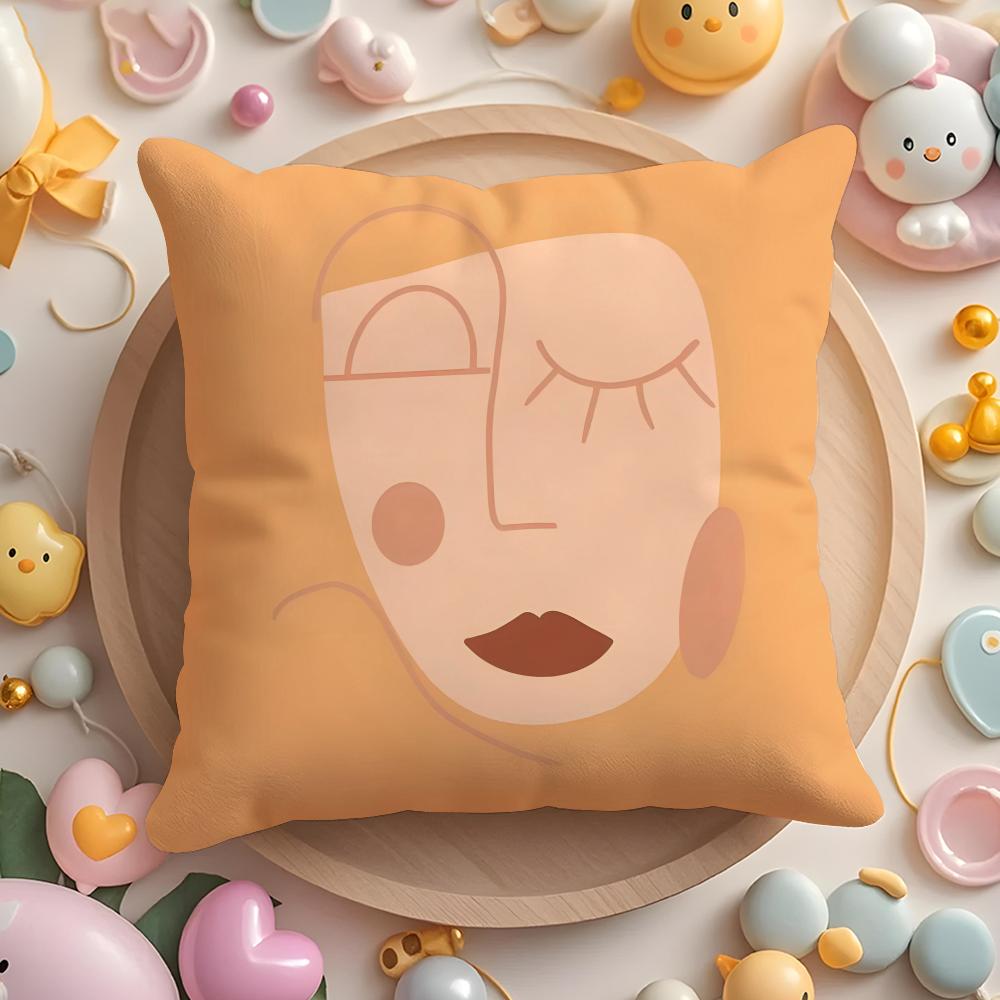 Feminist Girl Power Inspirational Quote Cushion Cover Plush Fabric Soft DoubleSided Printed Sofa Winter Home Gift Pillow Cover