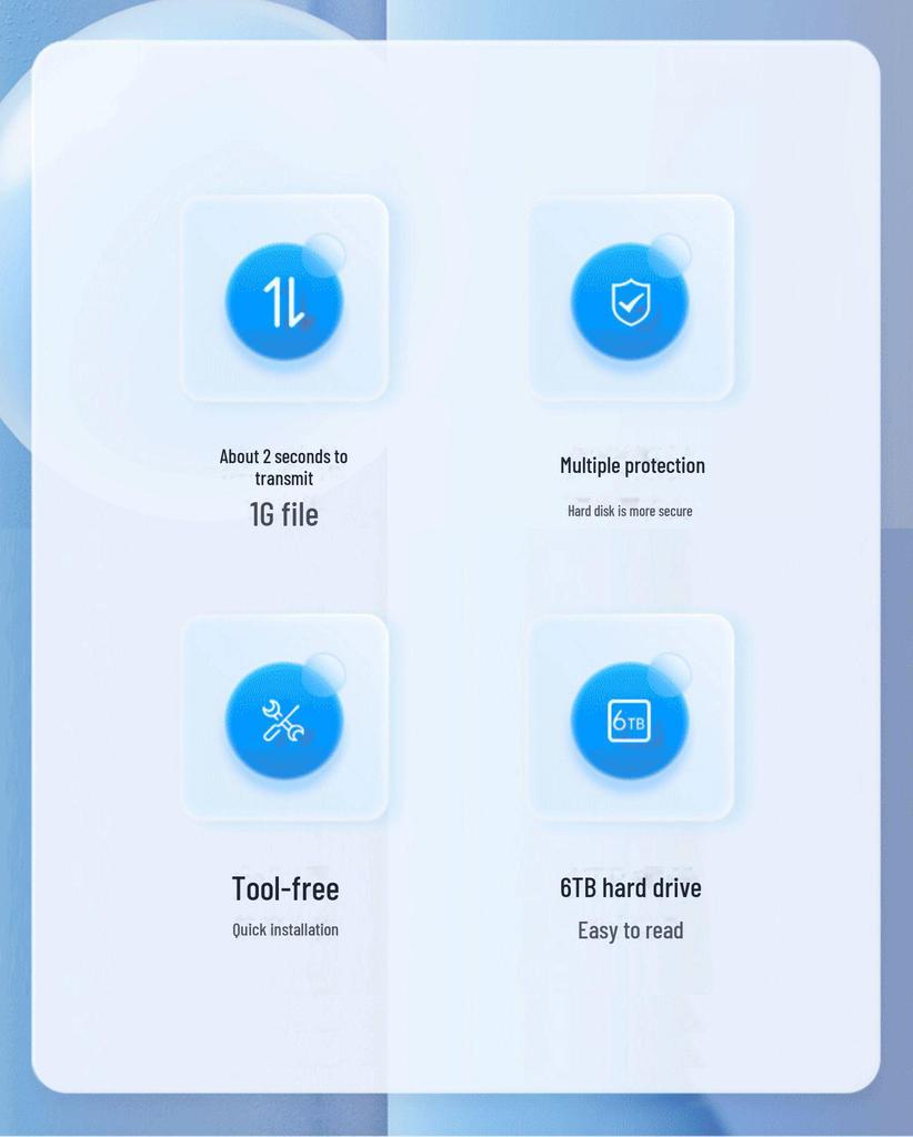 Orico 2521U 2,5-дюймовый USB внешний корпус для жесткого диска для SATA SSD и HDD