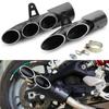 51mm Universal Motorcycle Exhaust Muffler Two Three Outlet Pipe Racing Escape Moto Silencer YZF R1 R3 R6 Z1000 S1000RR CBR1000RR