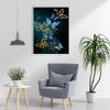 DIY Butterfly 5D Diamond Painting Full Round Drill Animal Diamond Embroidery Cross Stitch Rhinestone Mosaic Home Decor Gift