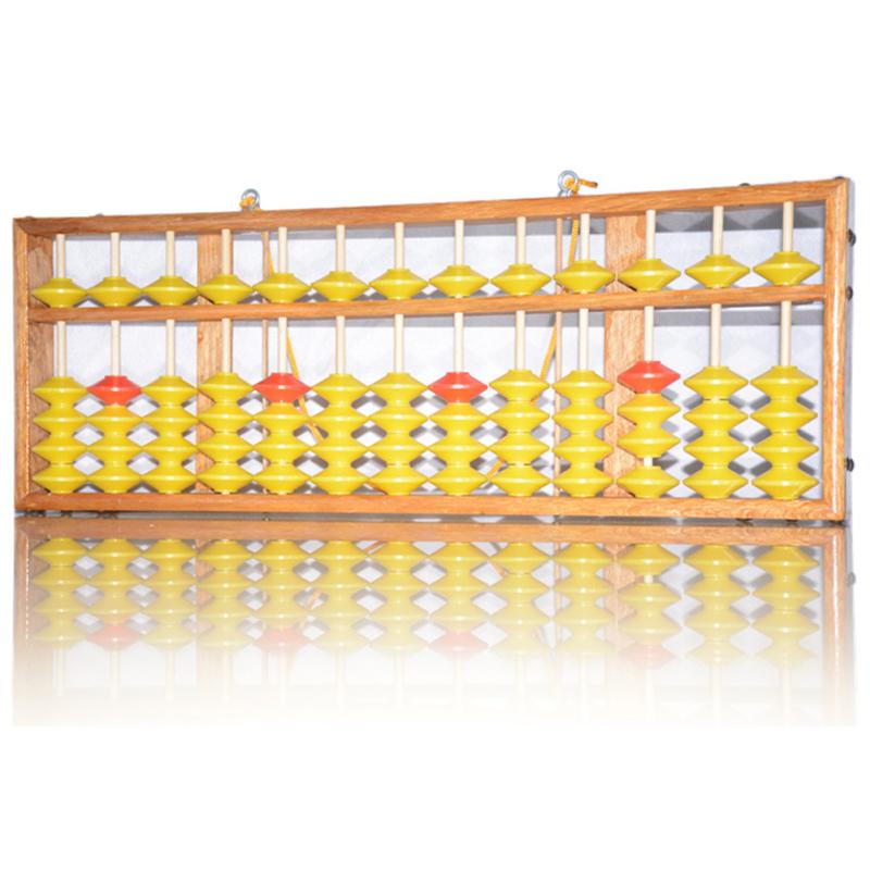 13-колоночные деревянные счеты для детей, математический арифметический инструмент для подсчета для студентов, учителей, классов