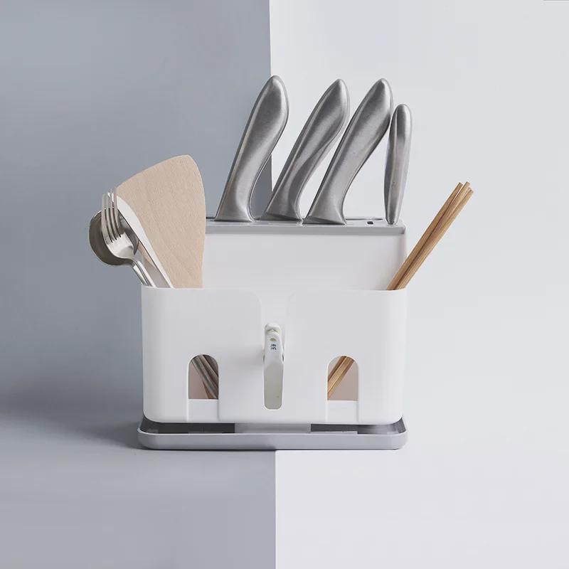 Nordic Multifunctional Floor Knife Holder and Utensil Rack