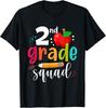 Second Grade Squad Funny Back To School 2nd Graders Teachers Gift Unisex T-Shirt