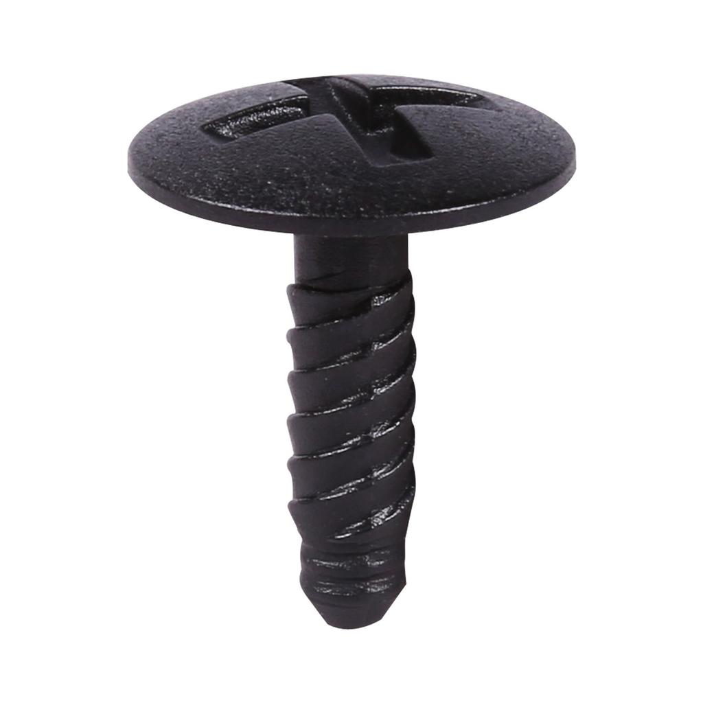ECF41 10 Pieces Headlight Screw In Retainer, Black for VW 7H0915450
