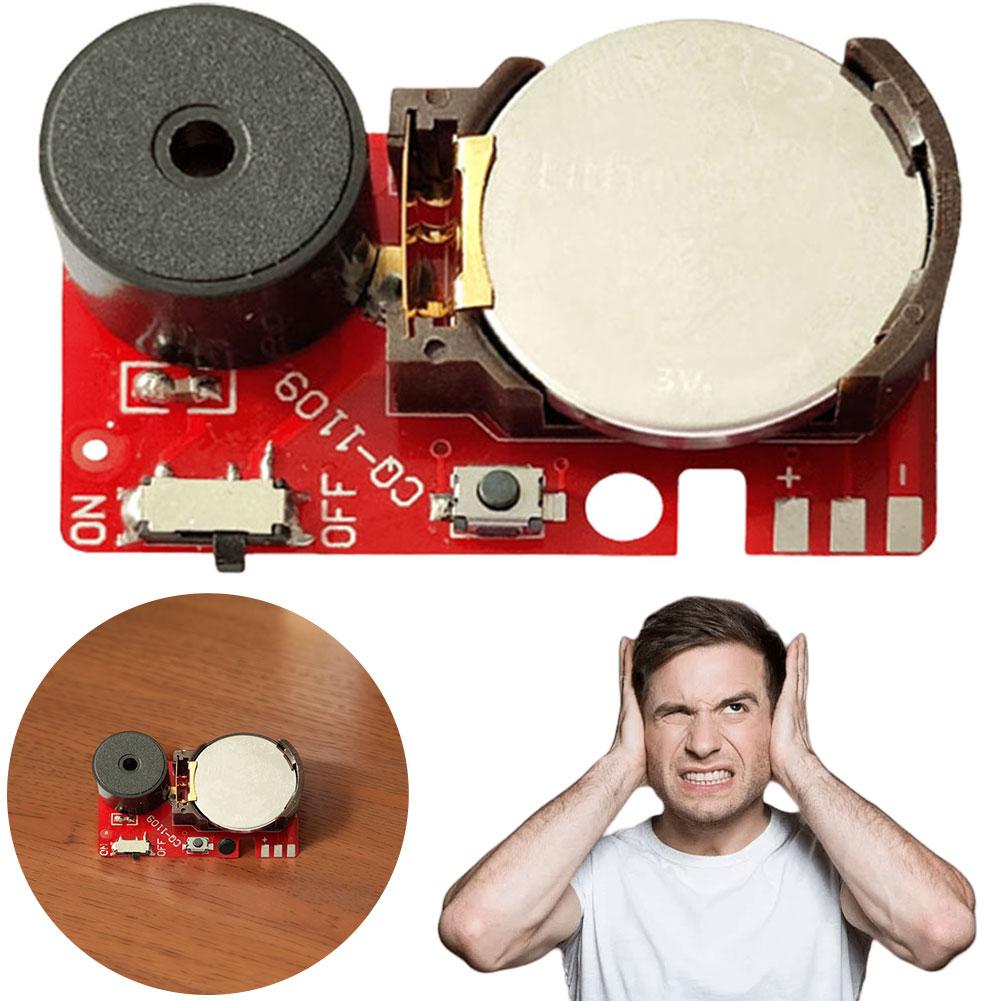 1-10 шт. Шумелка в виде сверчка, раздражающий шумовой генератор, печатная плата, пищащий, скрытый шуточный звук, интервалы, шум, принадлежности для вечеринки на Хэллоуин