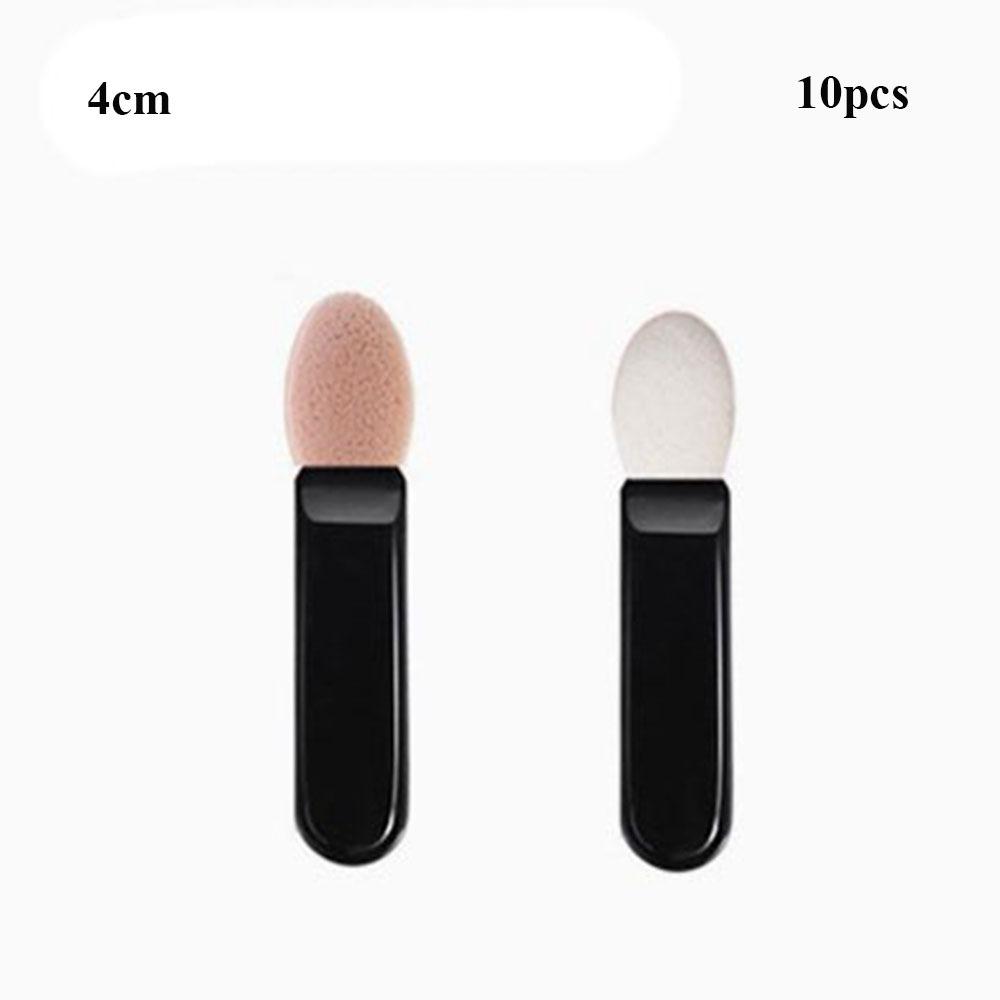 10 шт. Портативный двухсторонний латексный спонж Одноразовая кисть для теней Инструменты для макияжа