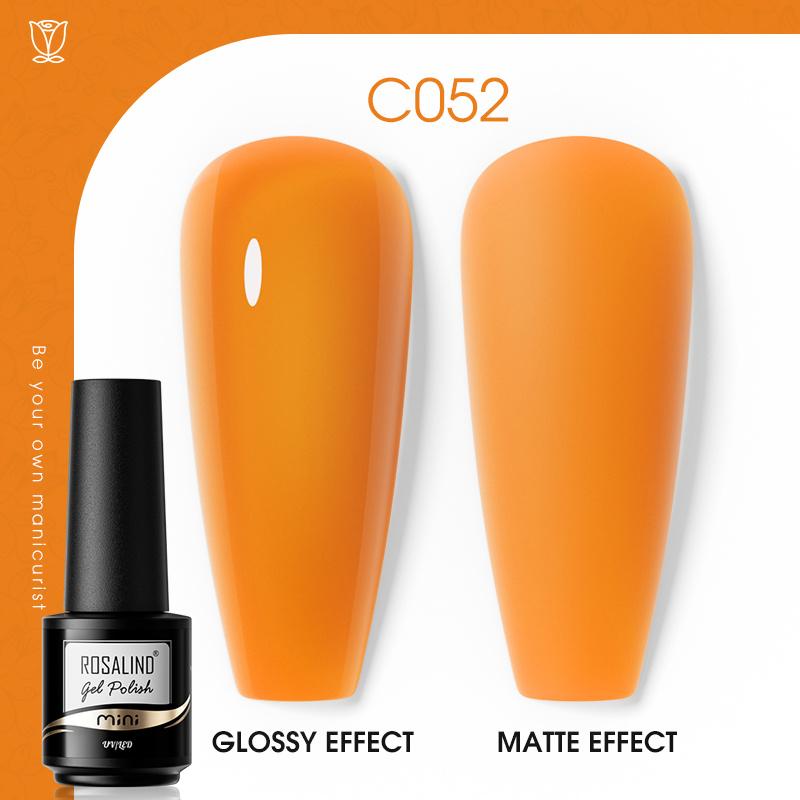 ROSALIND Nail Gels 109 Color Nail Polish Gel Varnish Semi Permanent Gel Nail Polish Soak Off UV Gel Polish Manicure Art Gel For Nail Art Design