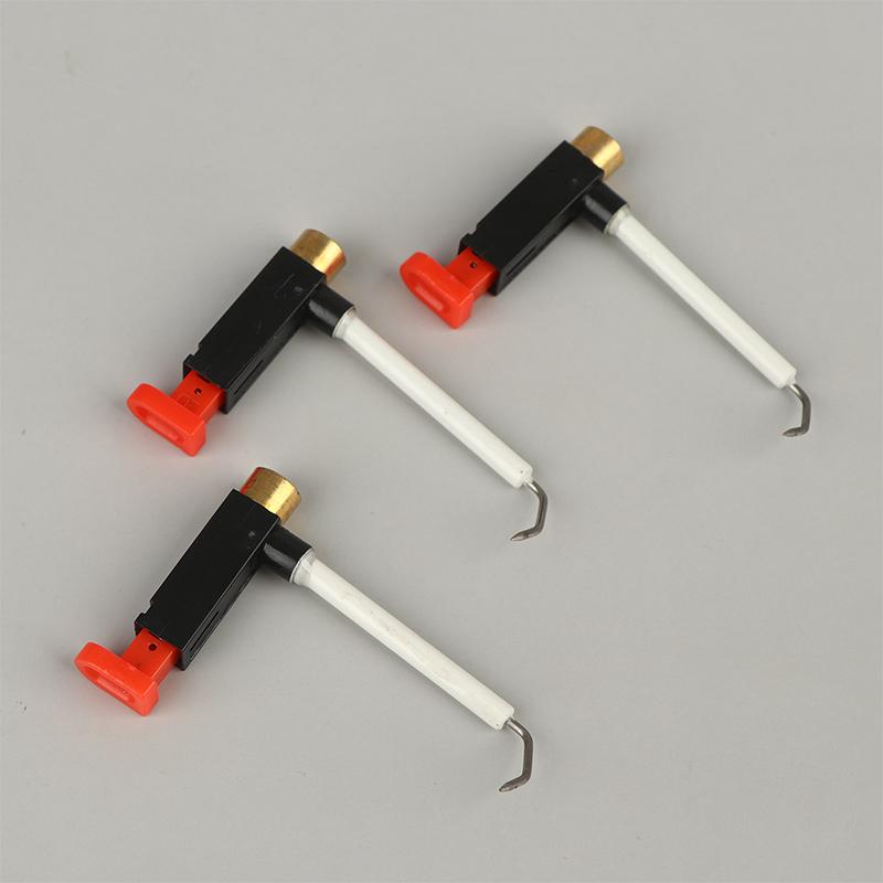 3 шт. Запасные части для газового обогревателя Кассетная печь Плита Керамический пьезоэлектрический воспламенитель 35*8*8 мм Керамическая трубка воспламенителя