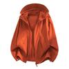Sunscreen clothing outdoor cool summer men's and women's hooded thin skin clothing jacket loose breathable windproof sunscreen clothing