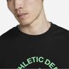 Nike Graphic Print Pullover Crew Neck T-Shirt Men Tops Black FJ5244-010