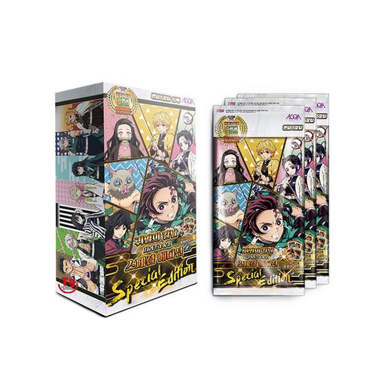 Demon Slayer's Blade Collect Card Special Edition/Special Pack, популярная корейская игра