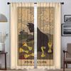 Heliocat Blackout Curtain for Room 2 Panel Partition Modern Living Room Curtains Home Interior Curtains Shades Tulle for Bedroom